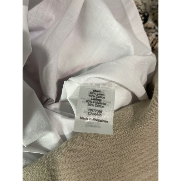 J.Crew Cynthia Lot Mini Dresses Sz Sm Cotton Linen Spring Summer Casual Vacation - Picture 12 of 14